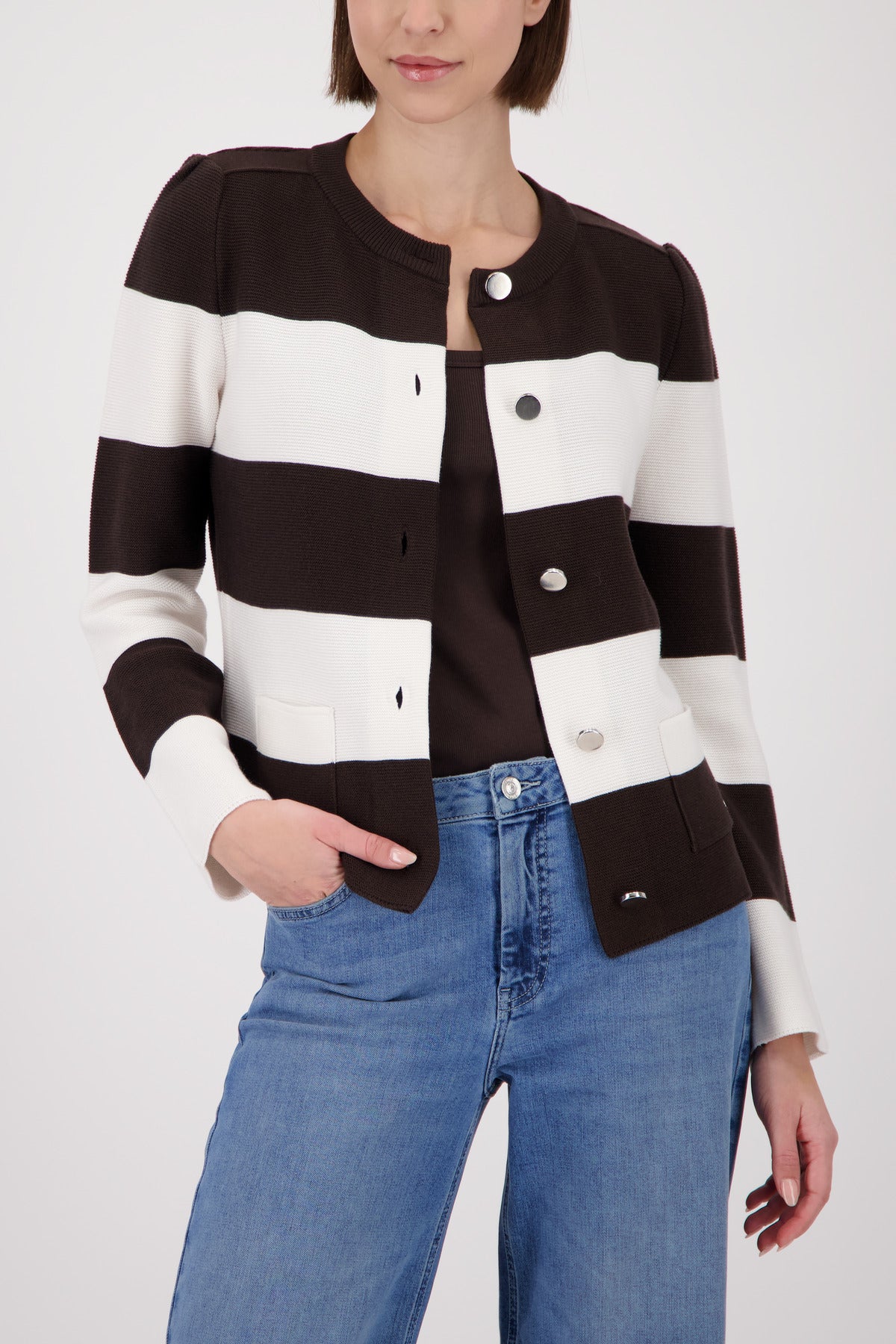 Da.Jacke Strick/Wirk - Monari