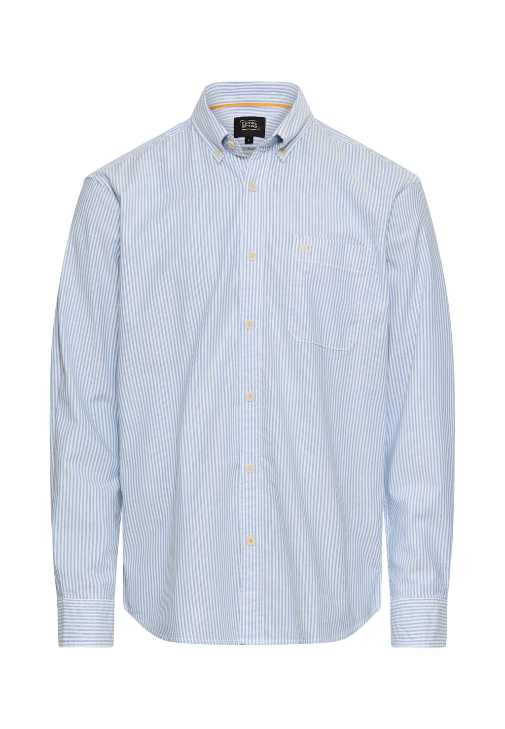 Langarmhemd mit Brusttasche