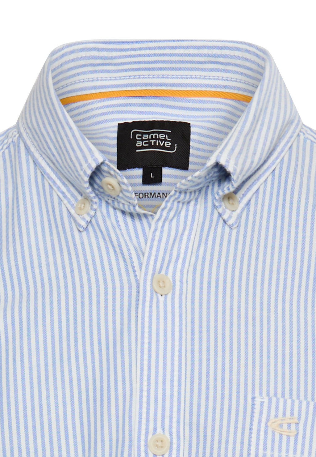 Langarmhemd mit Brusttasche