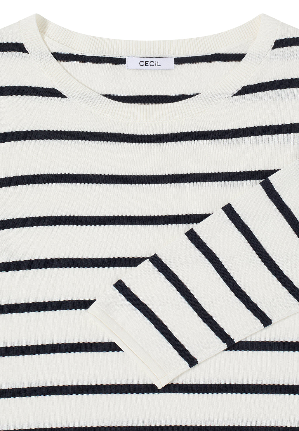 Gestreifter Pullover