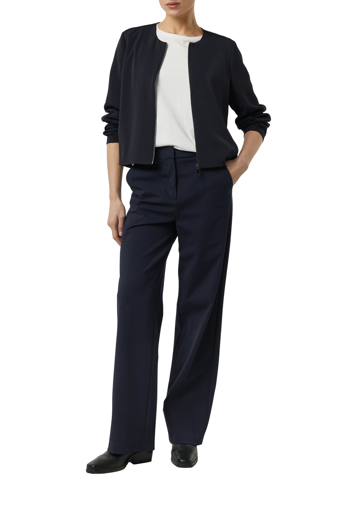 Blouson-Jacke im Boxy Fit von Comma