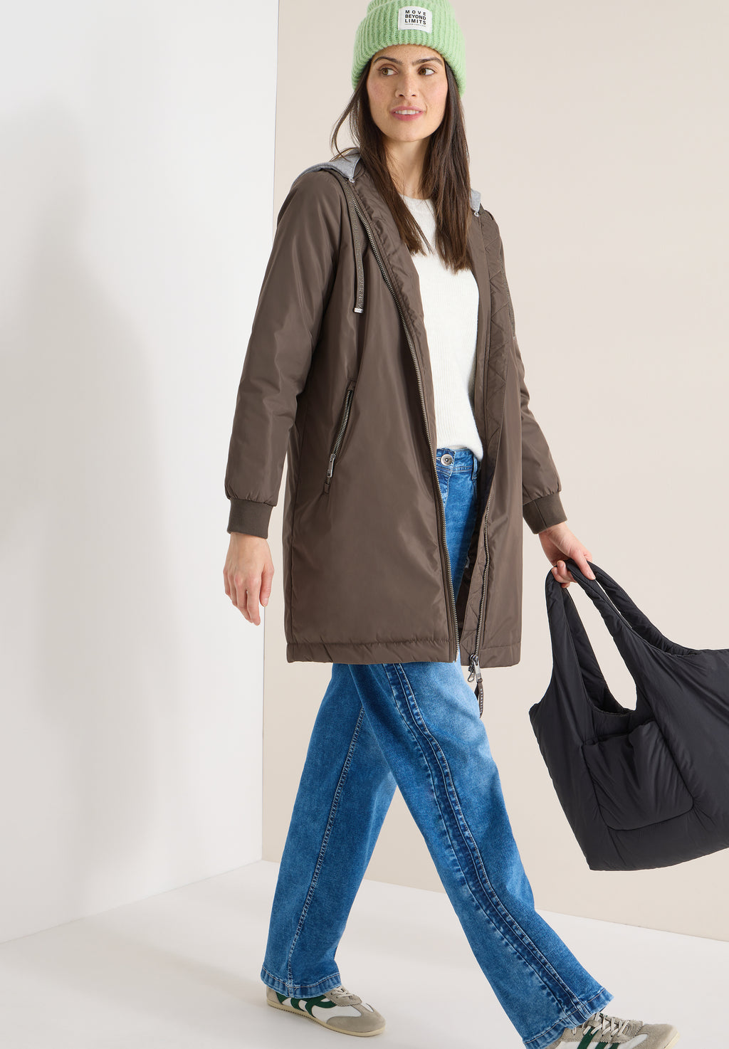 Langer Blouson