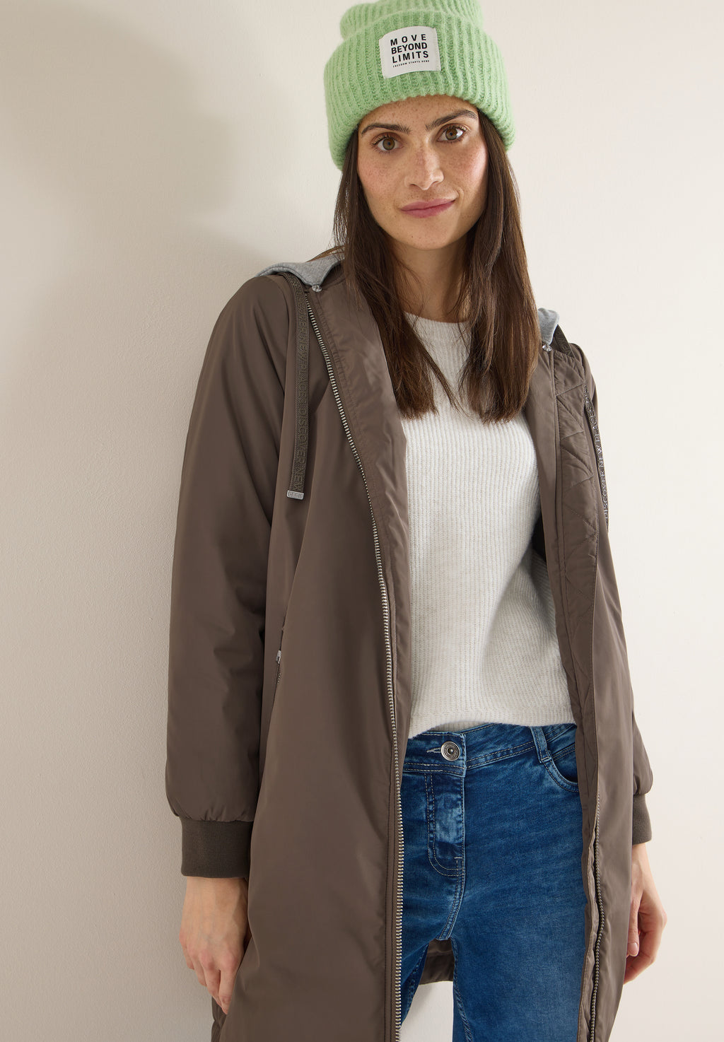 Langer Blouson