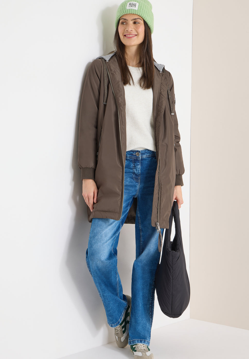 Langer Blouson