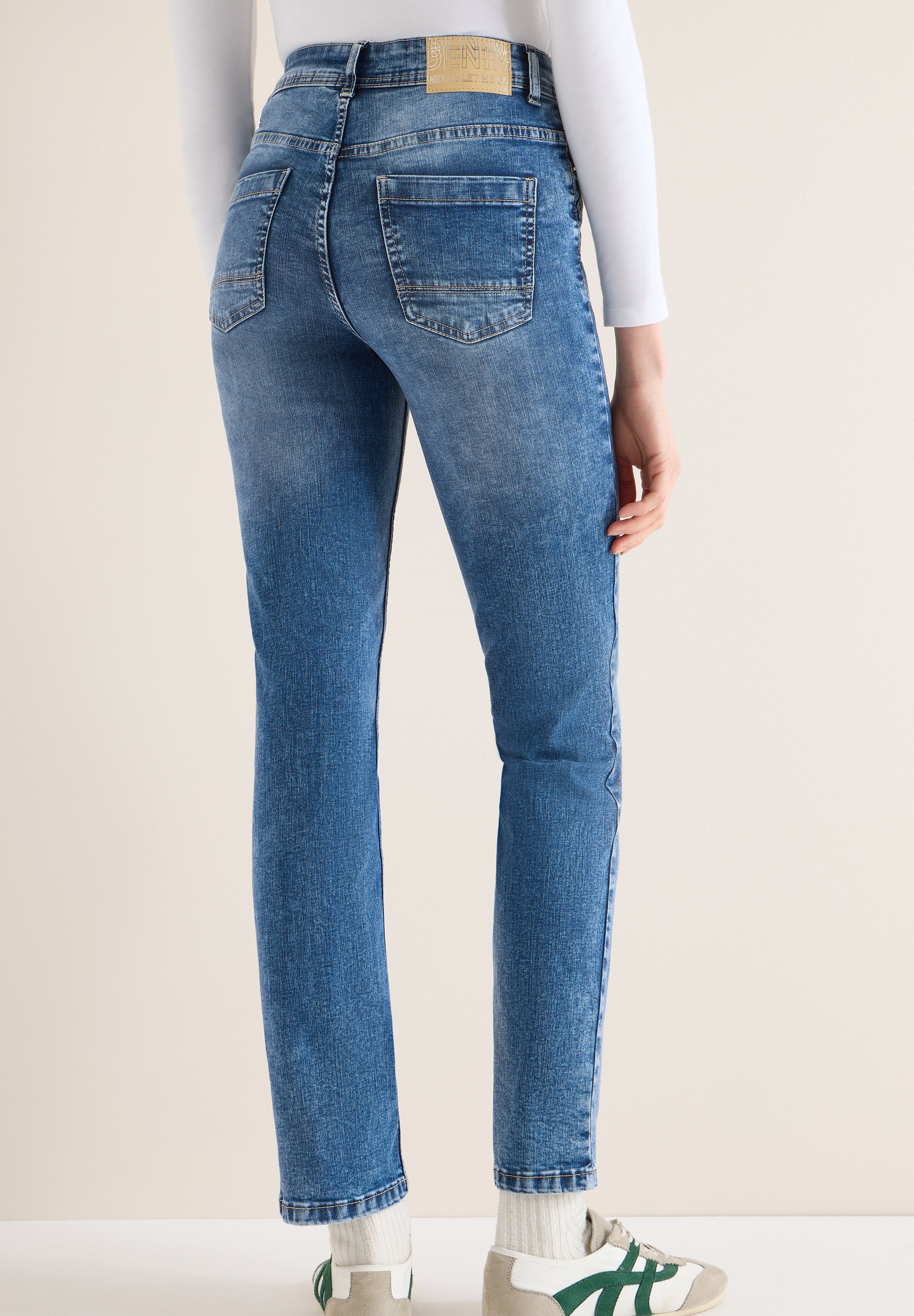 Straight Leg Jeans