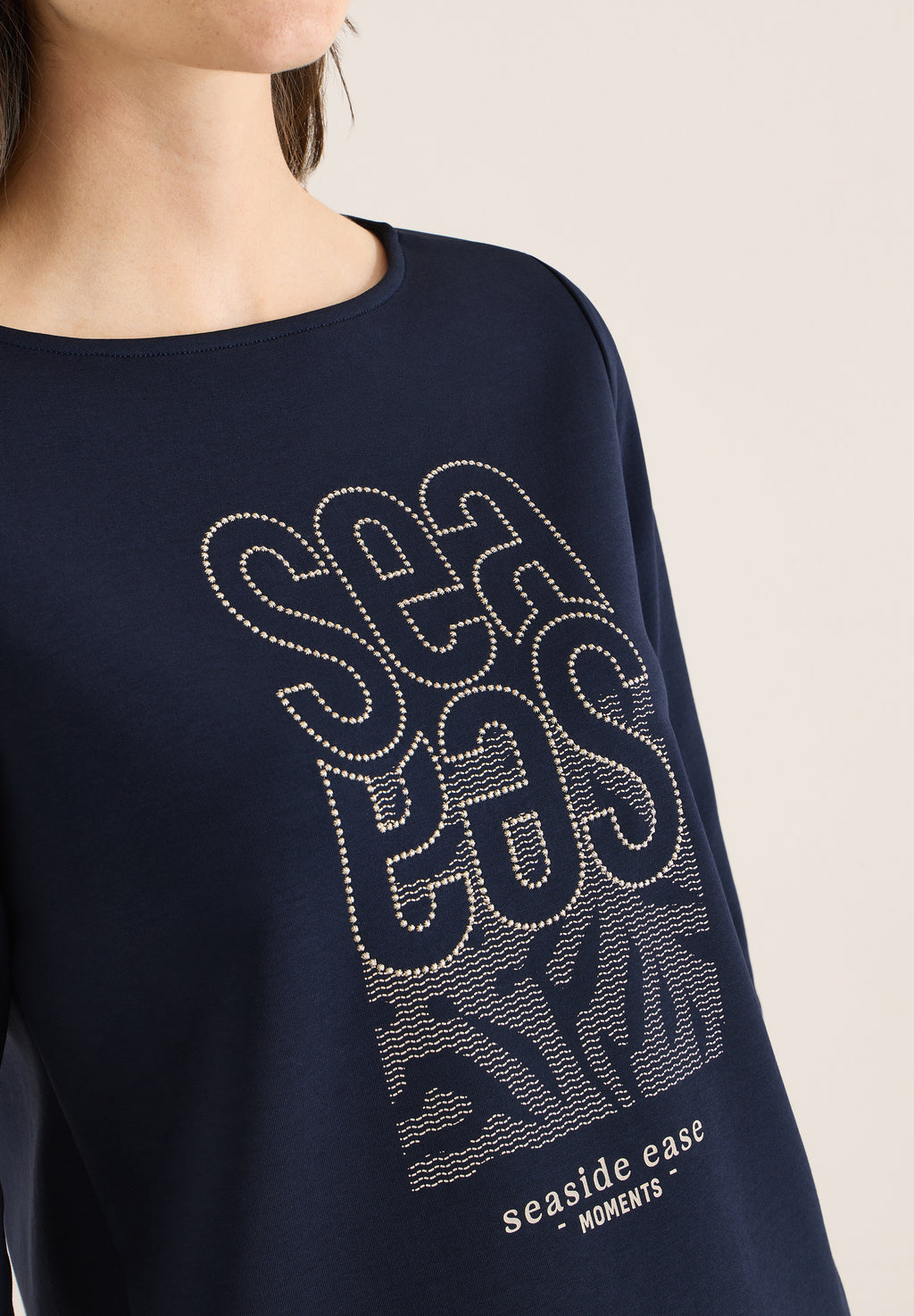 Shirt mit Stickerei
