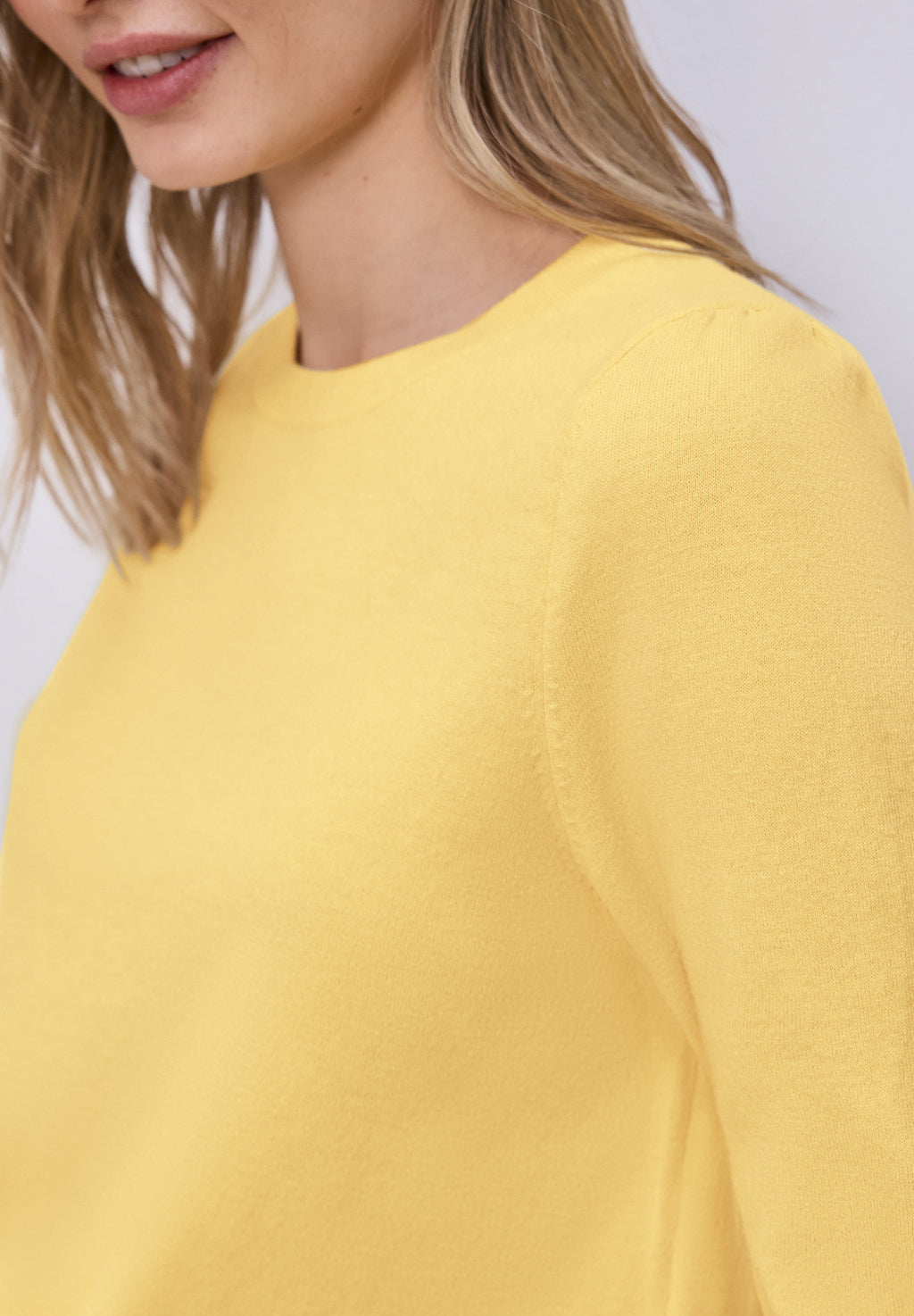 Pullover in Unifarbe