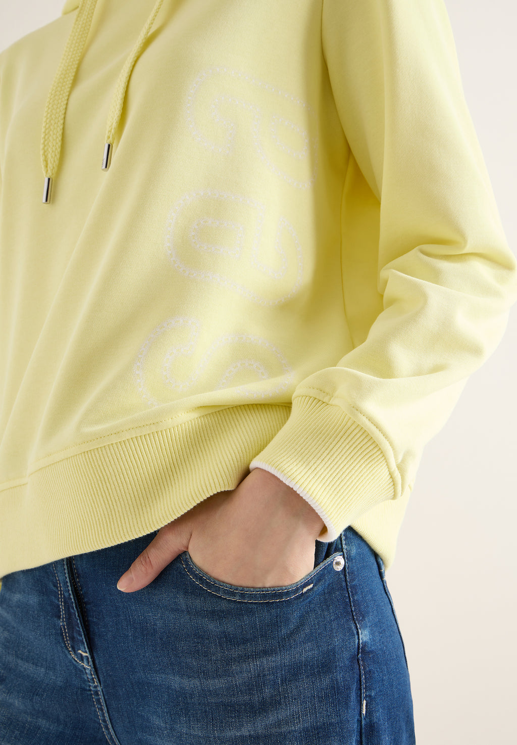 Hoodie mit Backprint