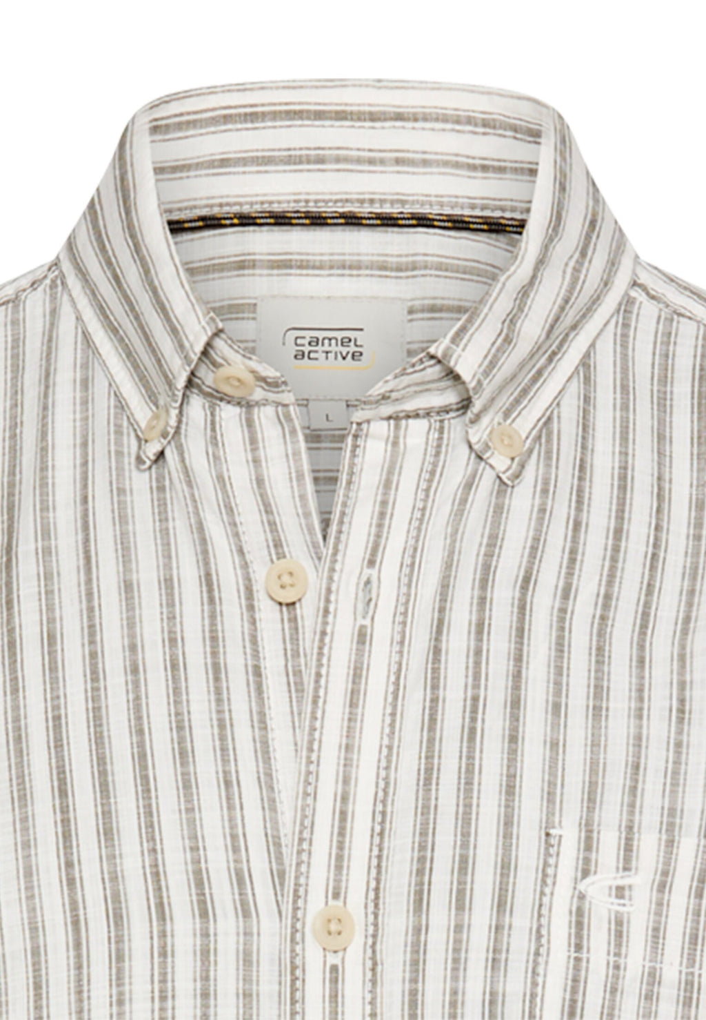 Langarmhemd mit Button-Down-Kragen