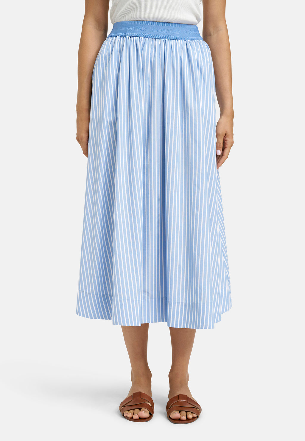 midi skirt elastic wb