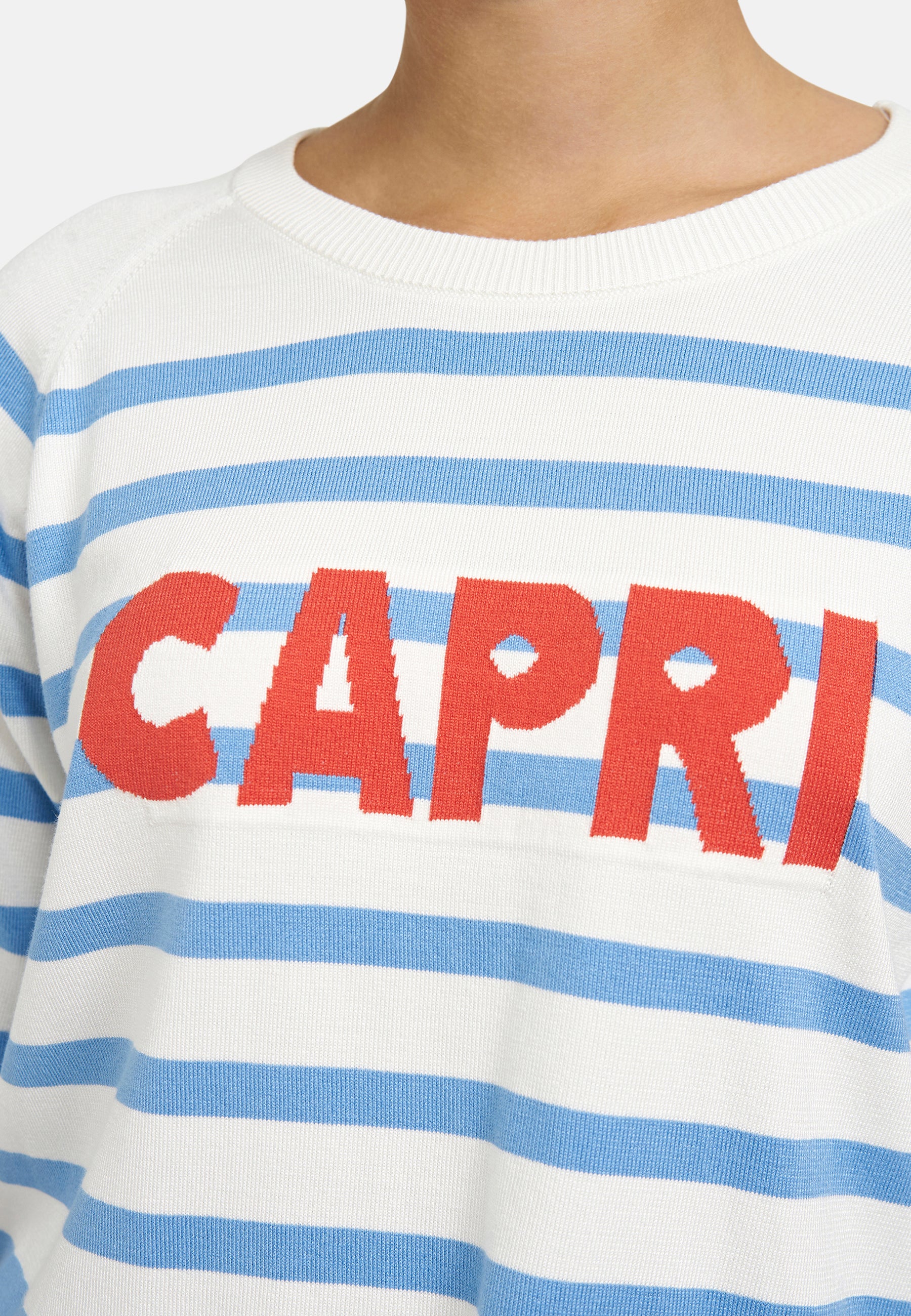 oversize pullover with 1/2 raglan sleeves