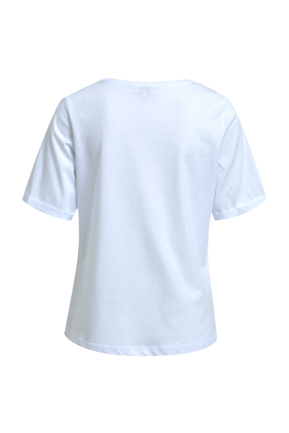 roundneck t-shirt w/ AW 1/4 sleeve