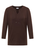 Shirt im Tunika-Look