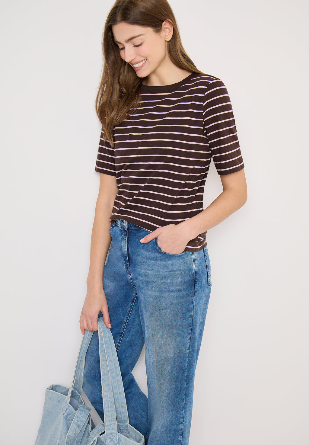 Gestreiftes T-Shirt