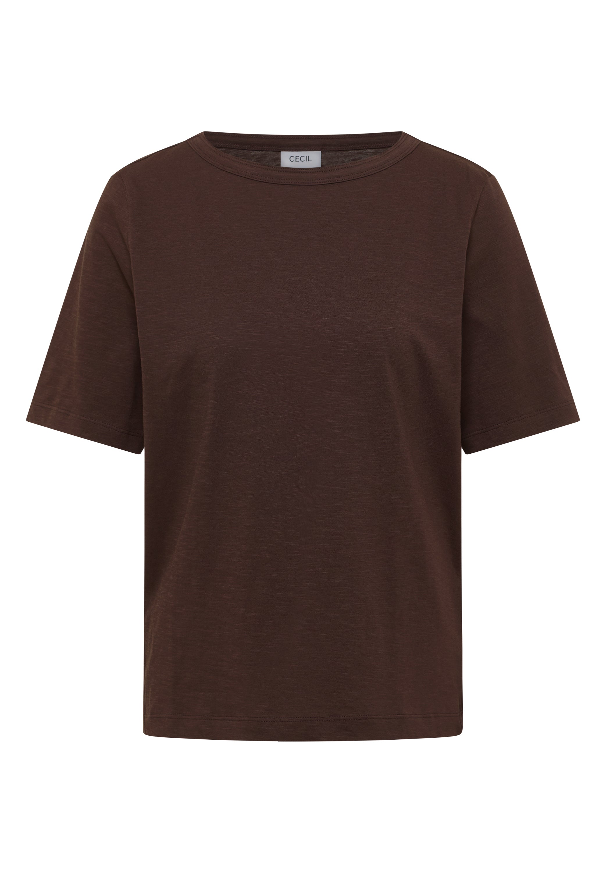 T-Shirt in Unifarbe