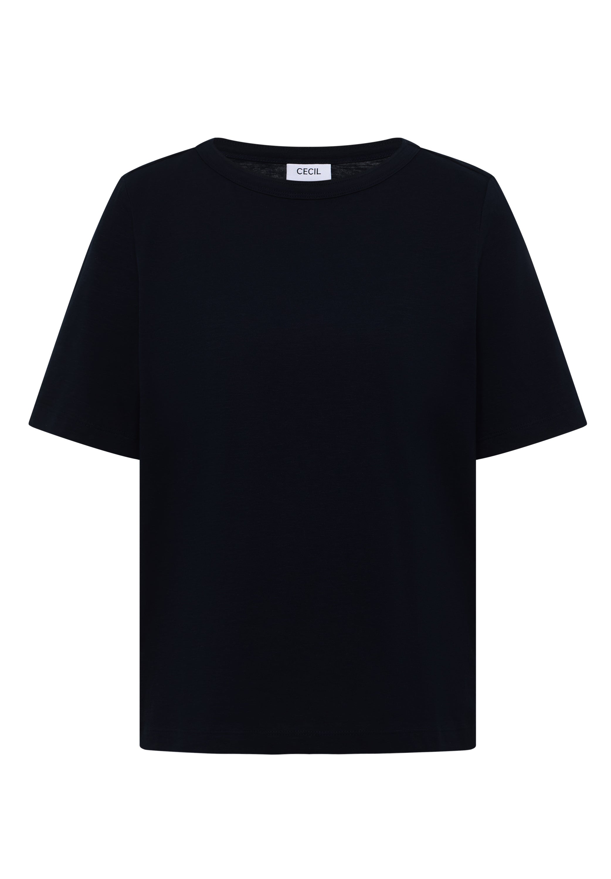 T-Shirt in Unifarbe