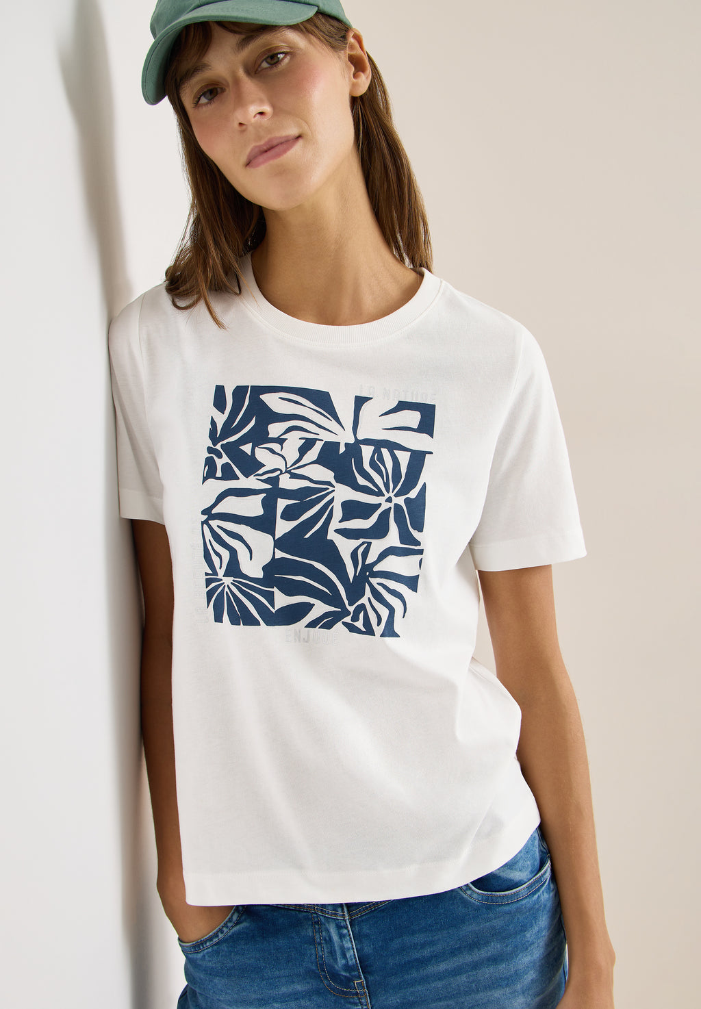 T-Shirt mit Frontprint