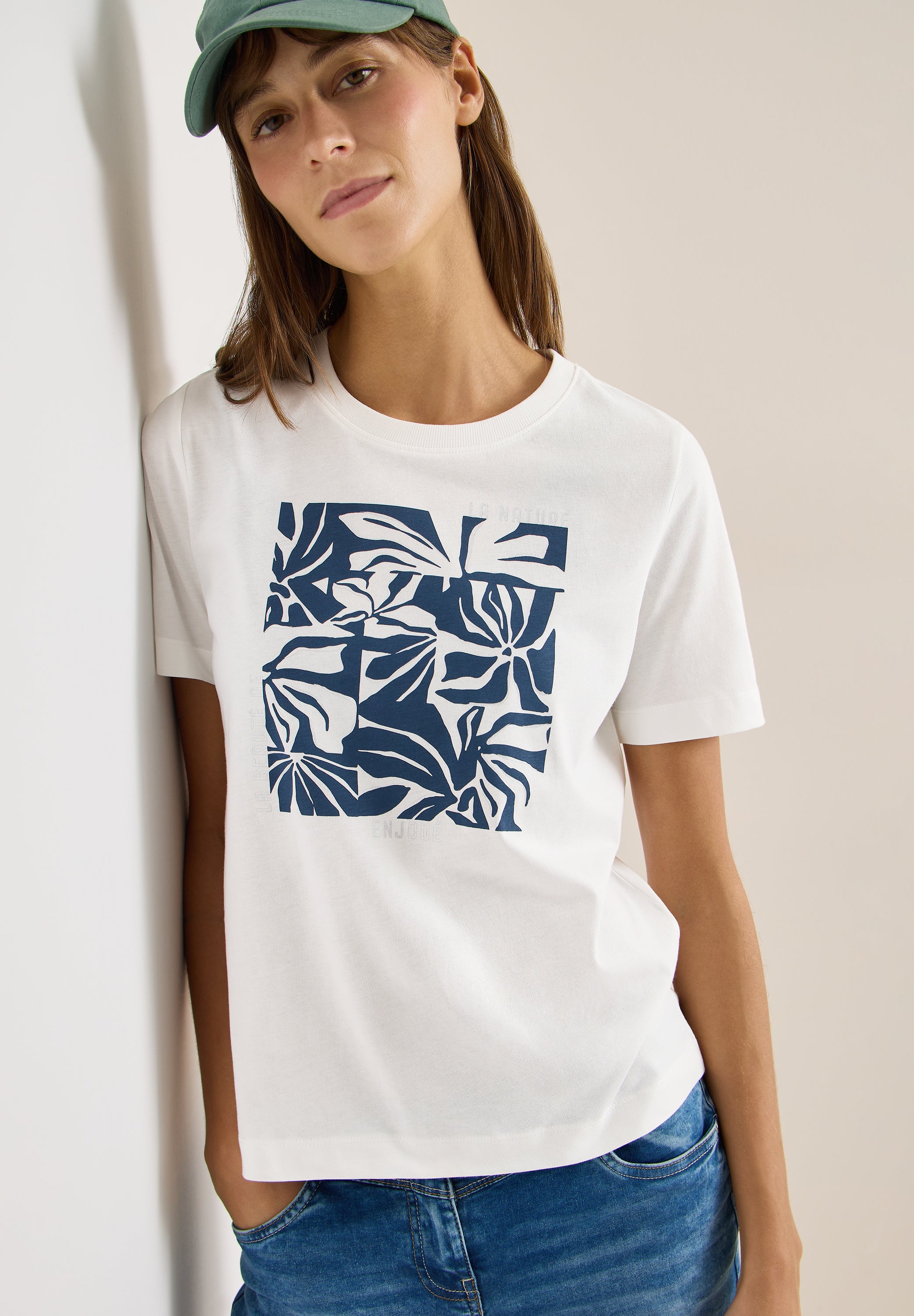 T-Shirt mit Frontprint