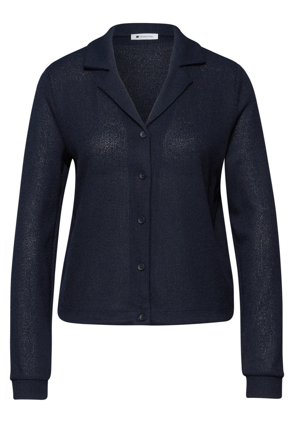 Jacke in Unifarbe