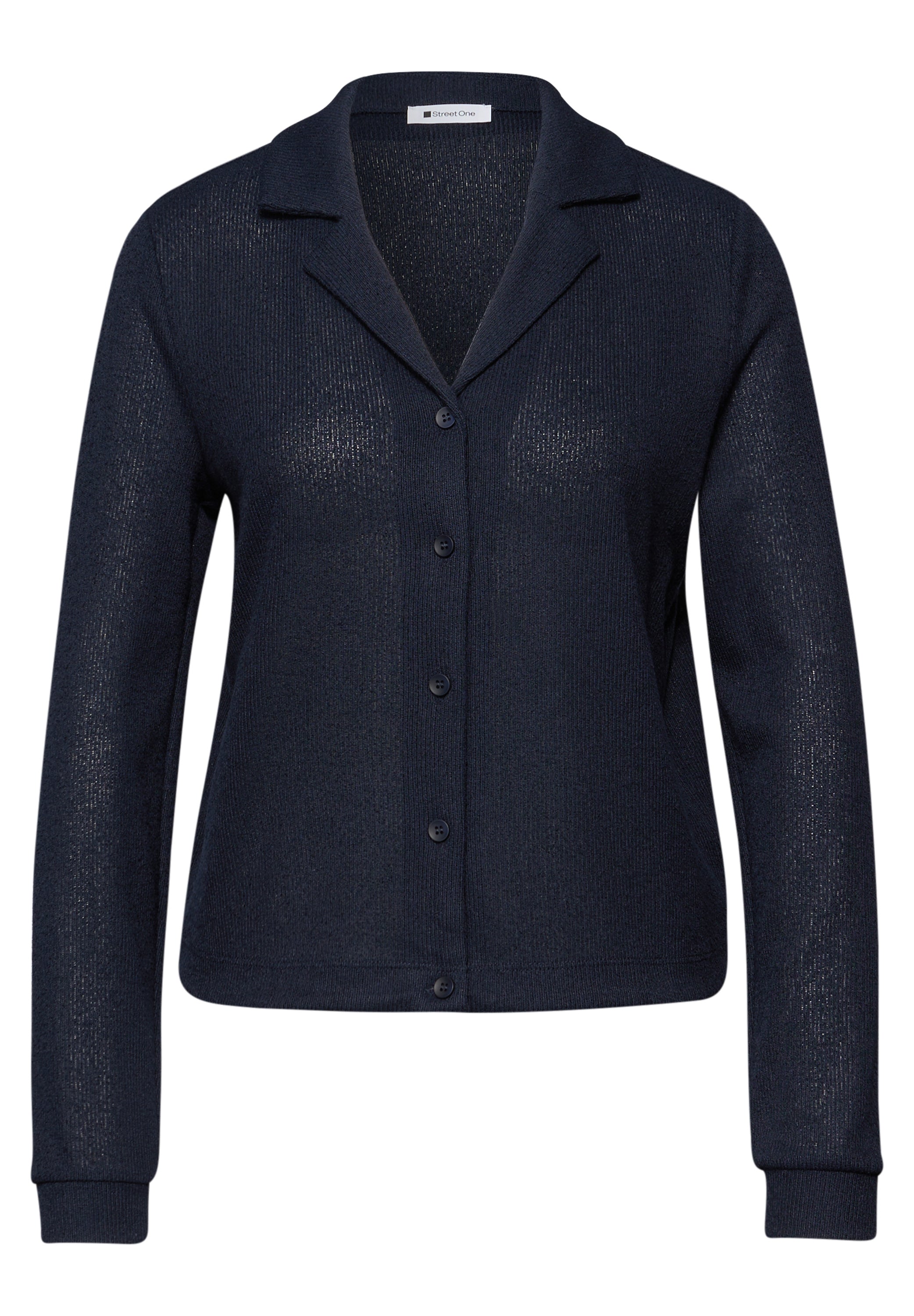 Jacke in Unifarbe