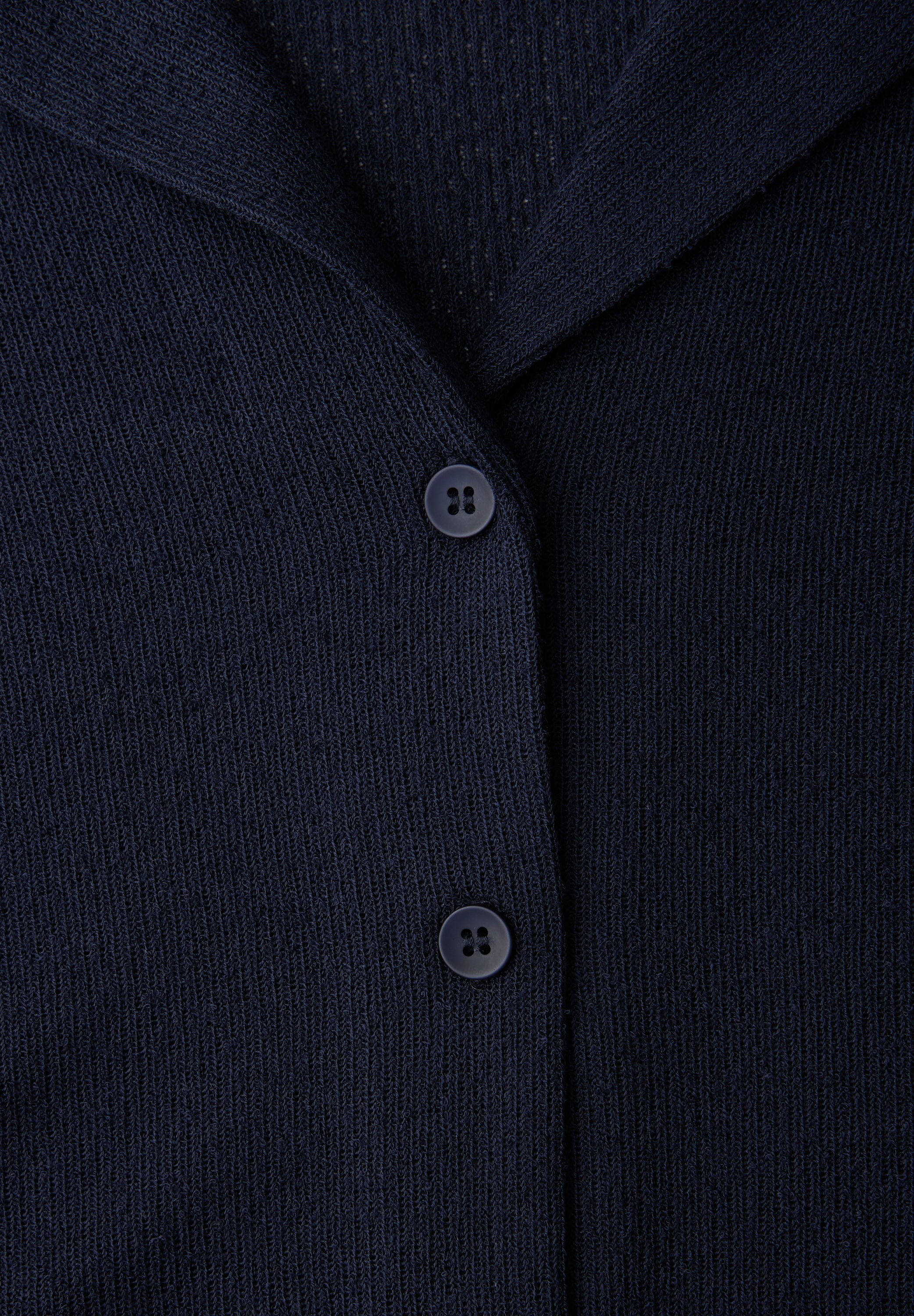 Jacke in Unifarbe