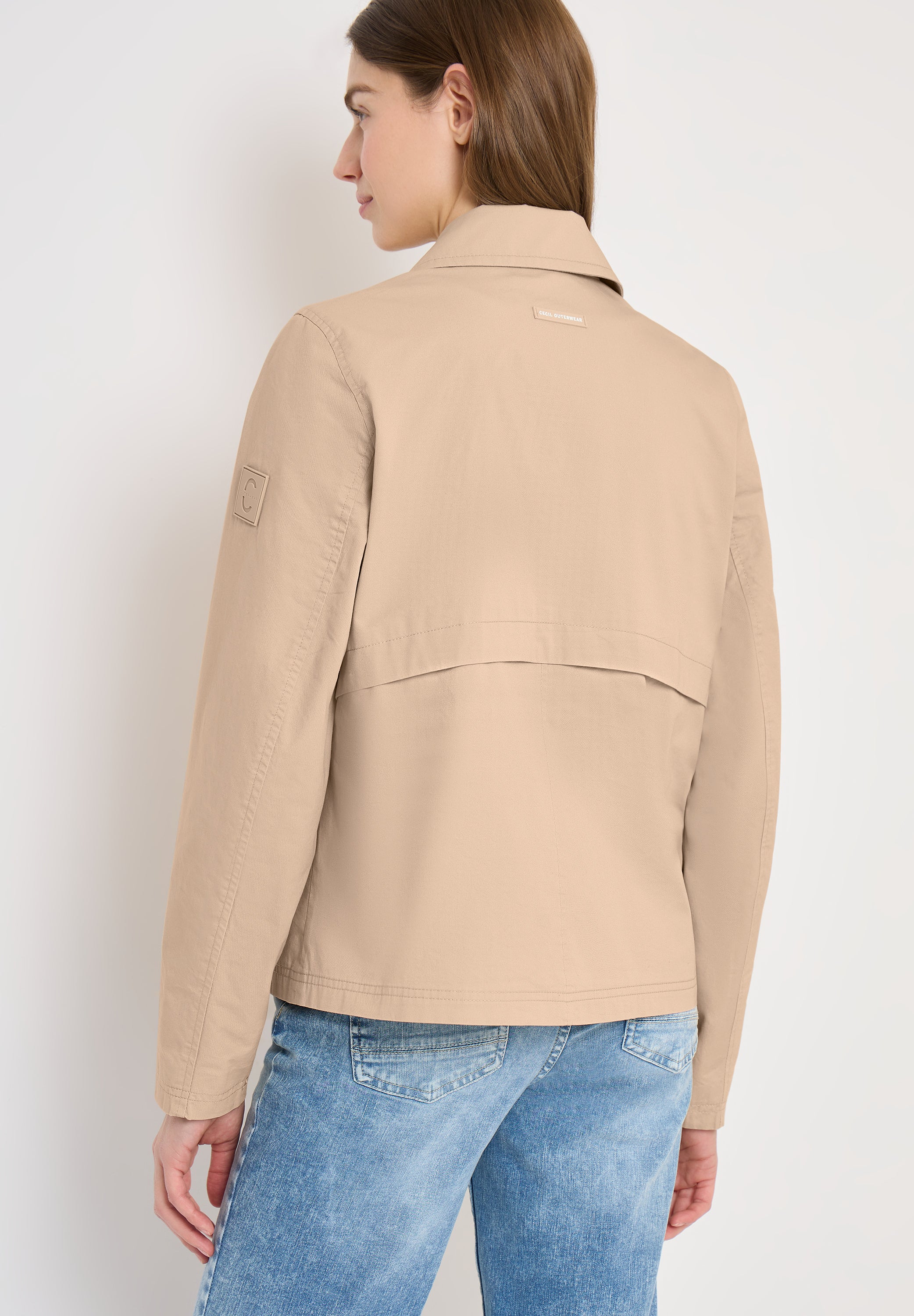 Trenchcoat in verkürzter Passform