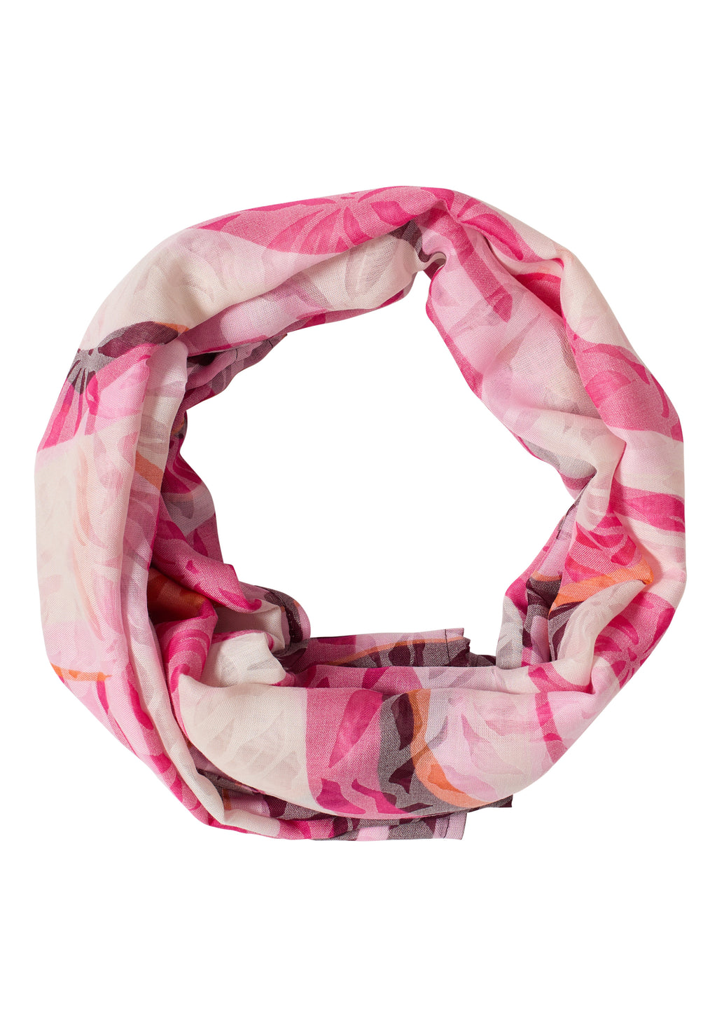 Tuch mit floraler Ausbrenner-Optik