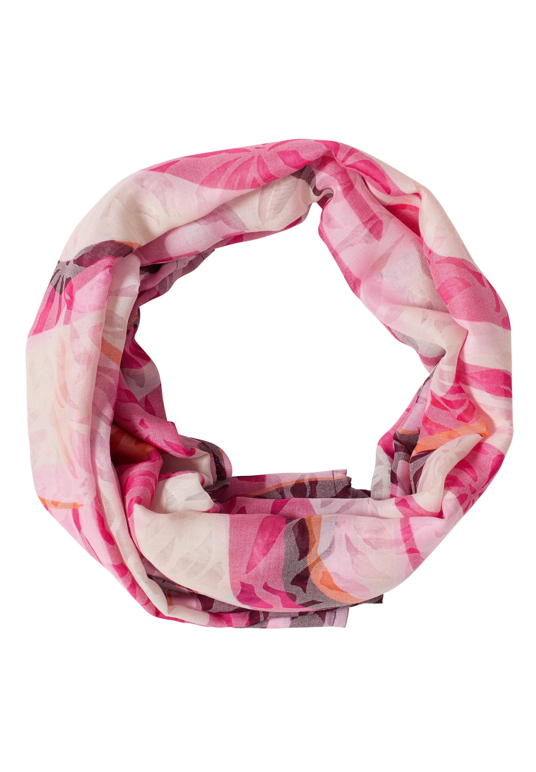 Tuch mit floraler Ausbrenner-Optik