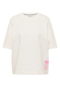 Kurzarm Sweatshirt mit Backprint