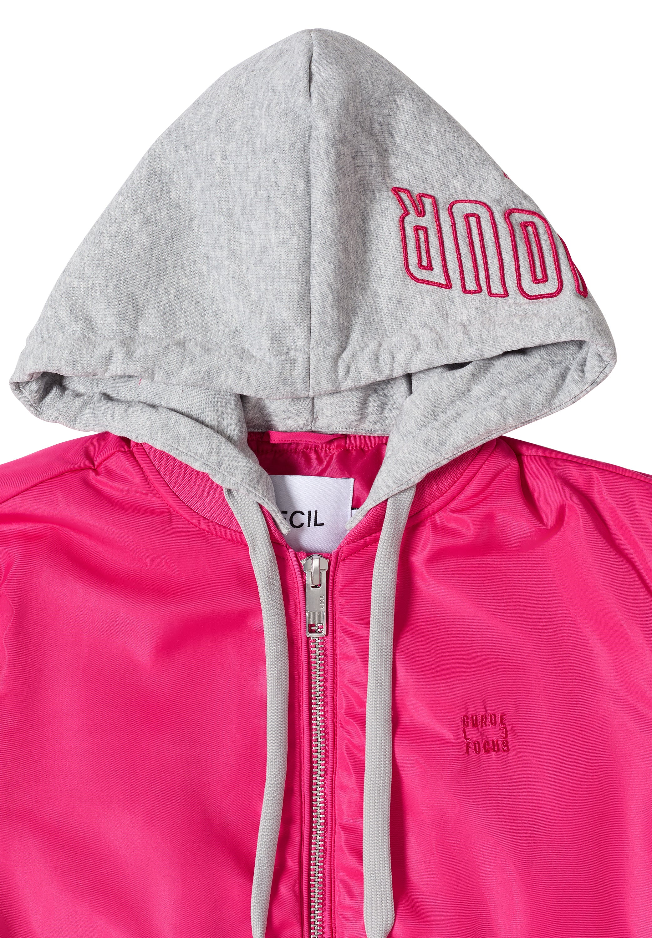 Blouson mit abnehmbarer Sweat-Kapuze