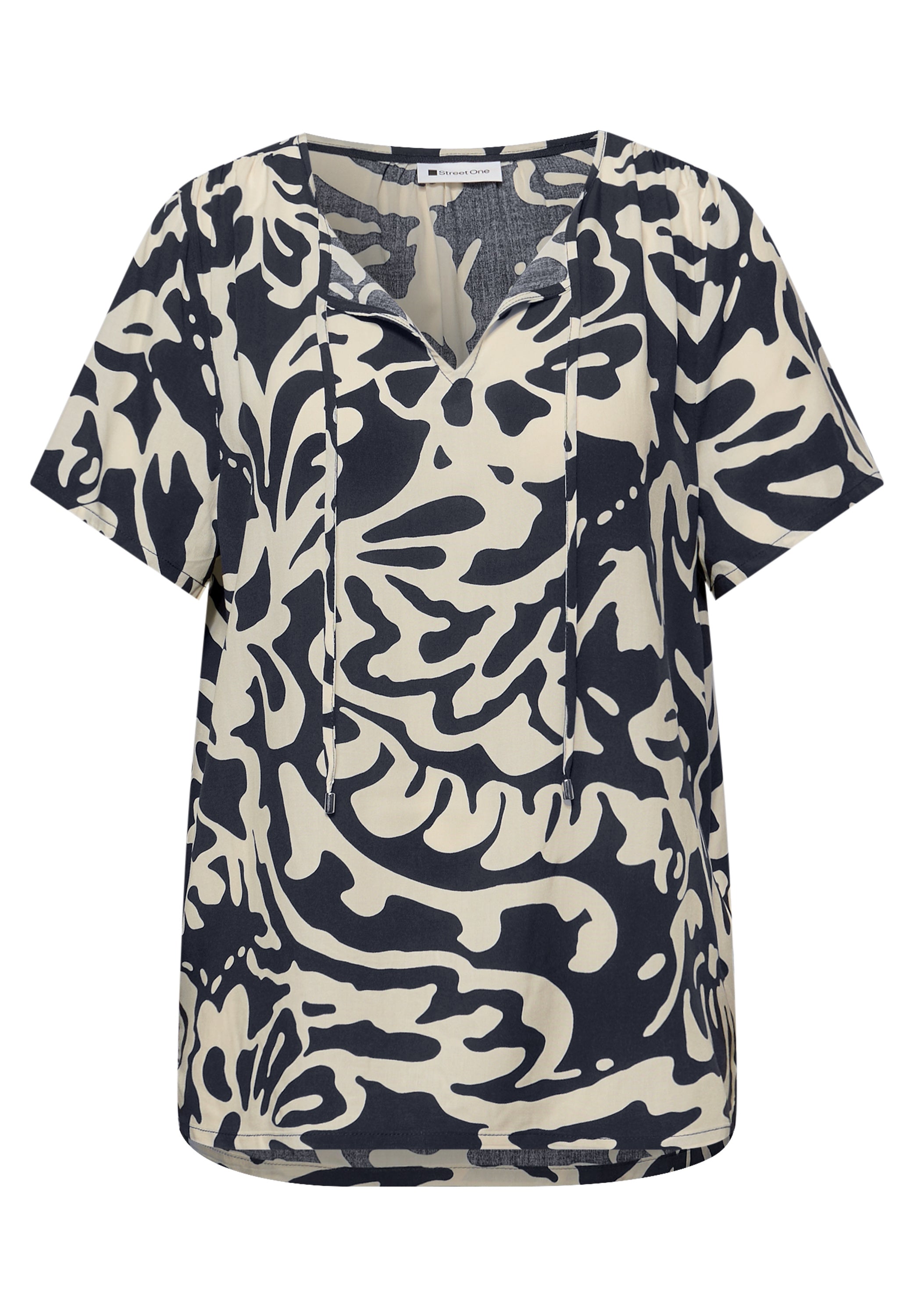 Bluse mit String-Detail