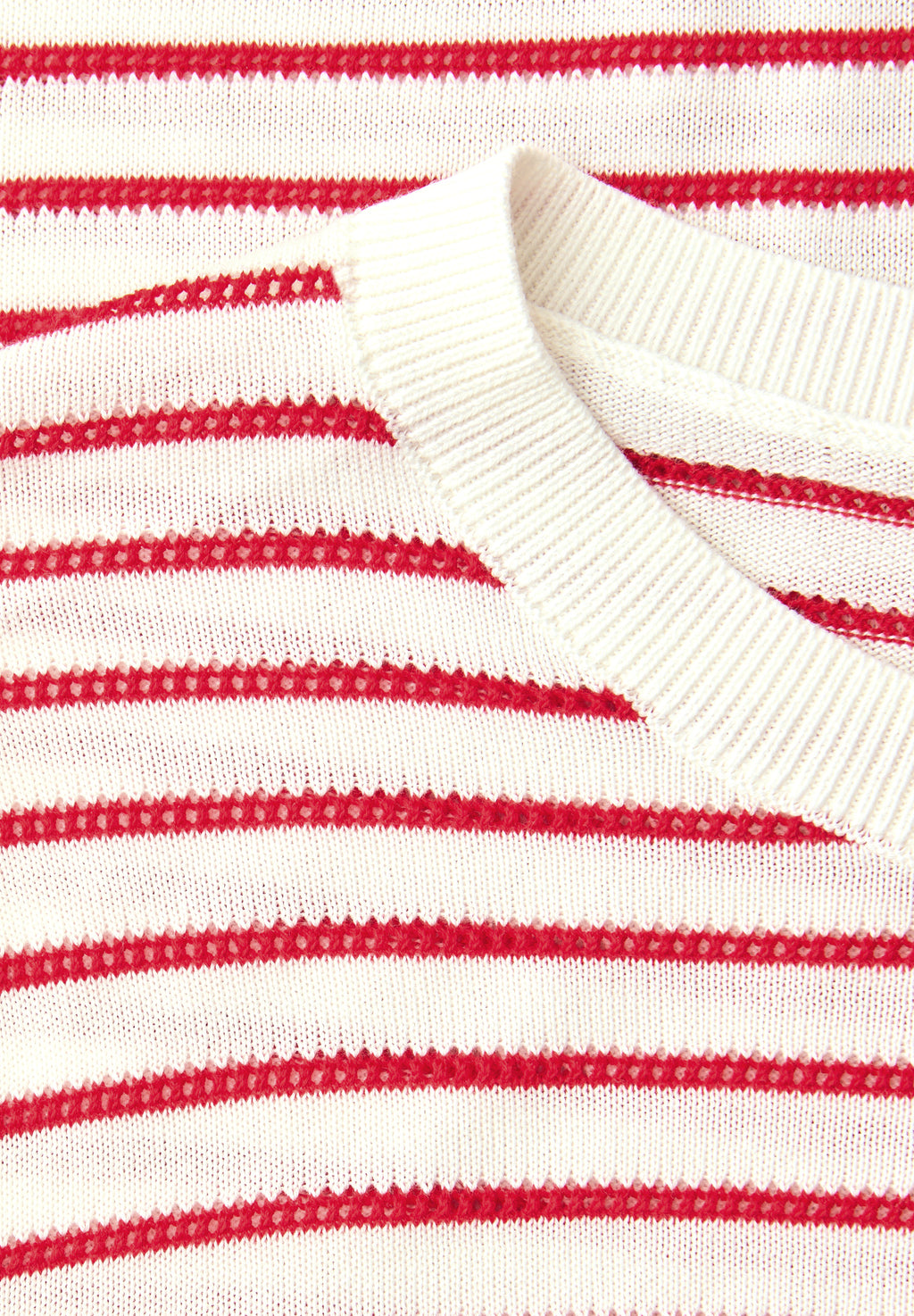 Kurzarm Pullover mit Rundhals