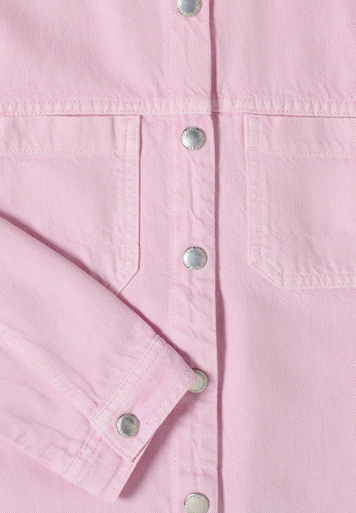 Overshirt mit Kapuze und Tunnelzug