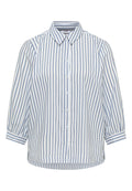 Bluse in Seersucker Qualität