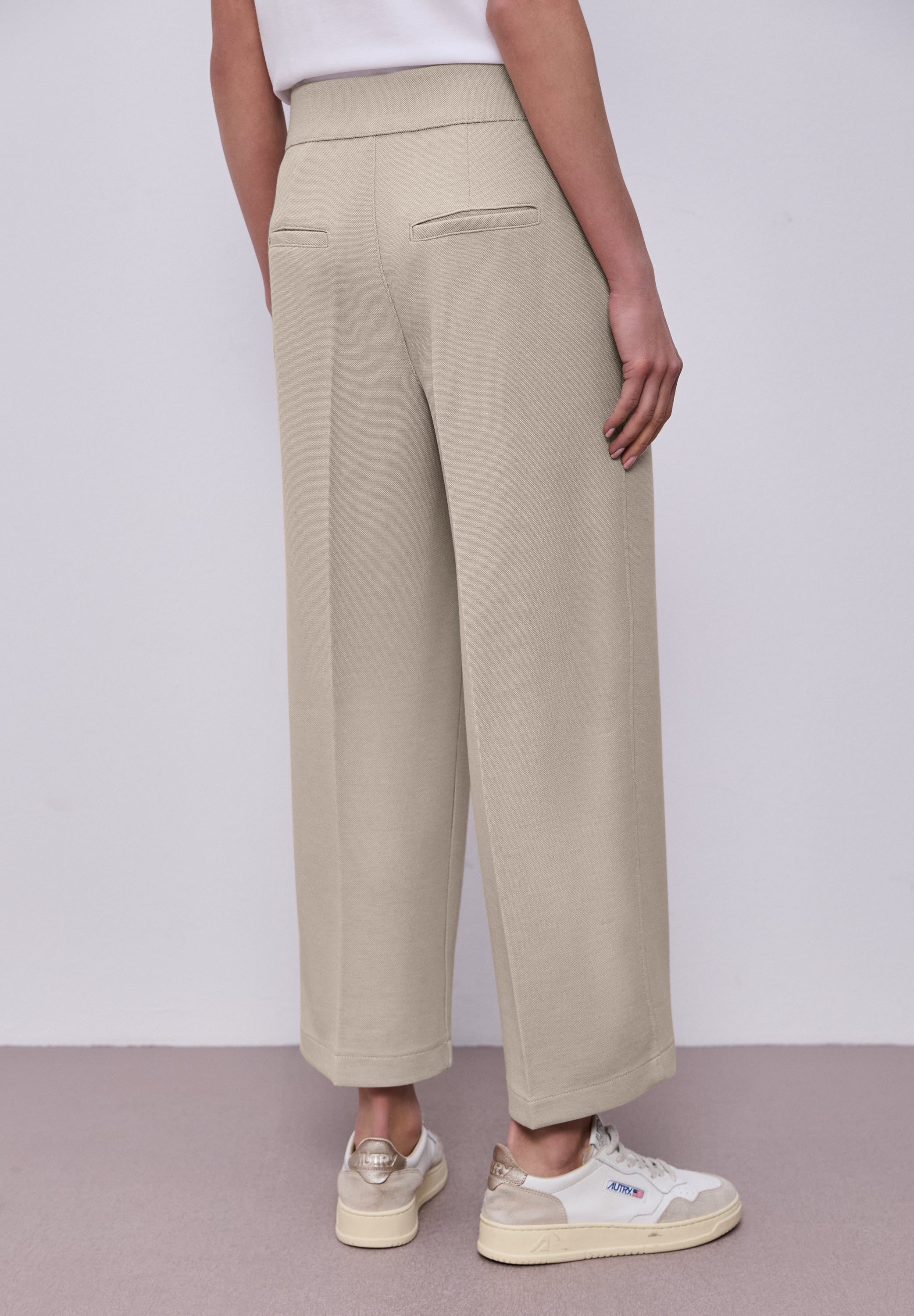 High Waist Wide Leg Hose im Casual Fit