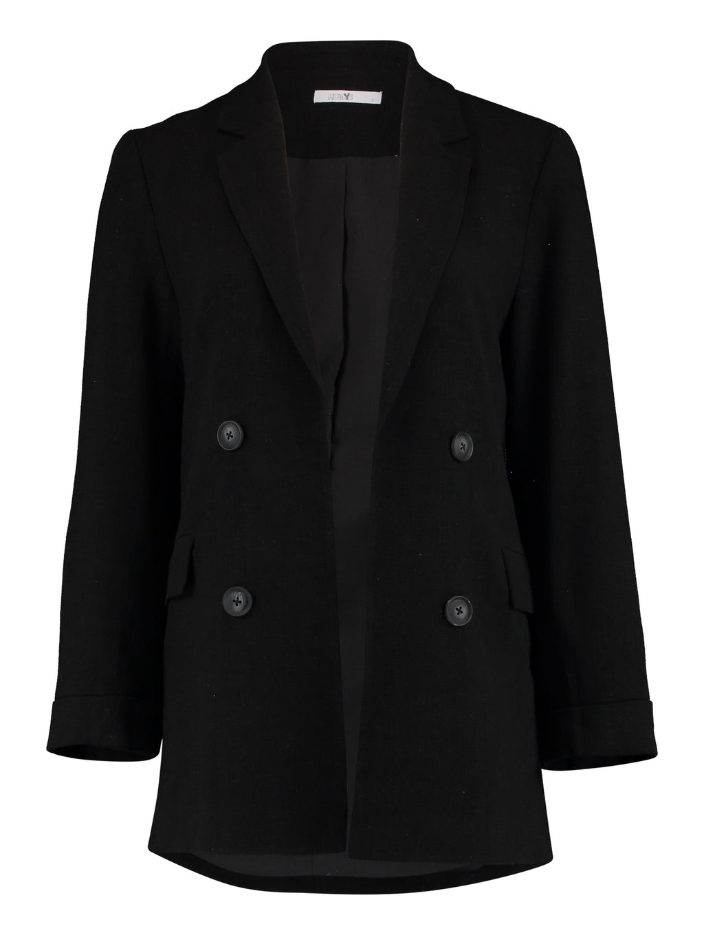Blazer aus Leinen-Mix mit Knopfleiste von Haily´s