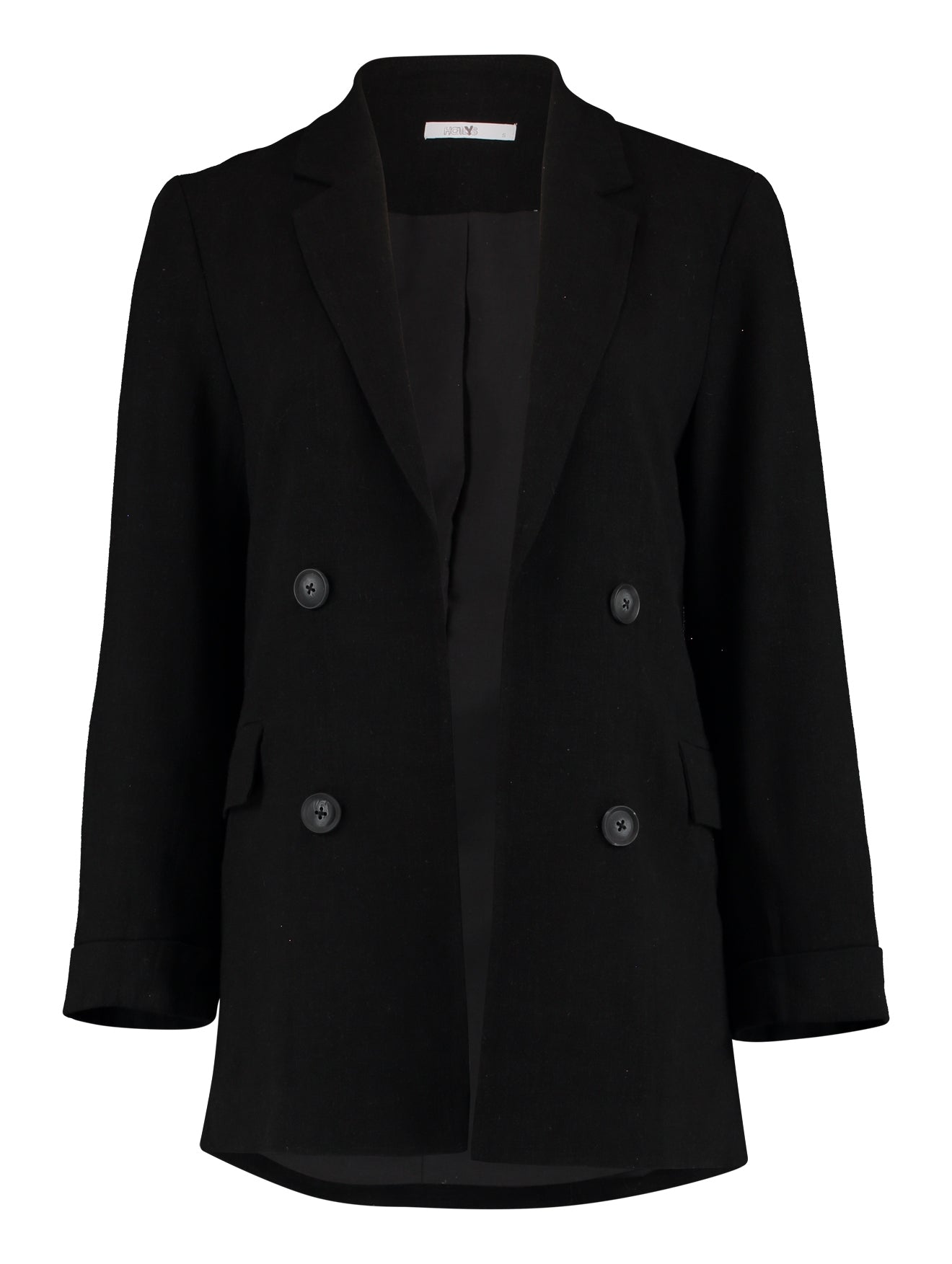 Blazer aus Leinen-Mix