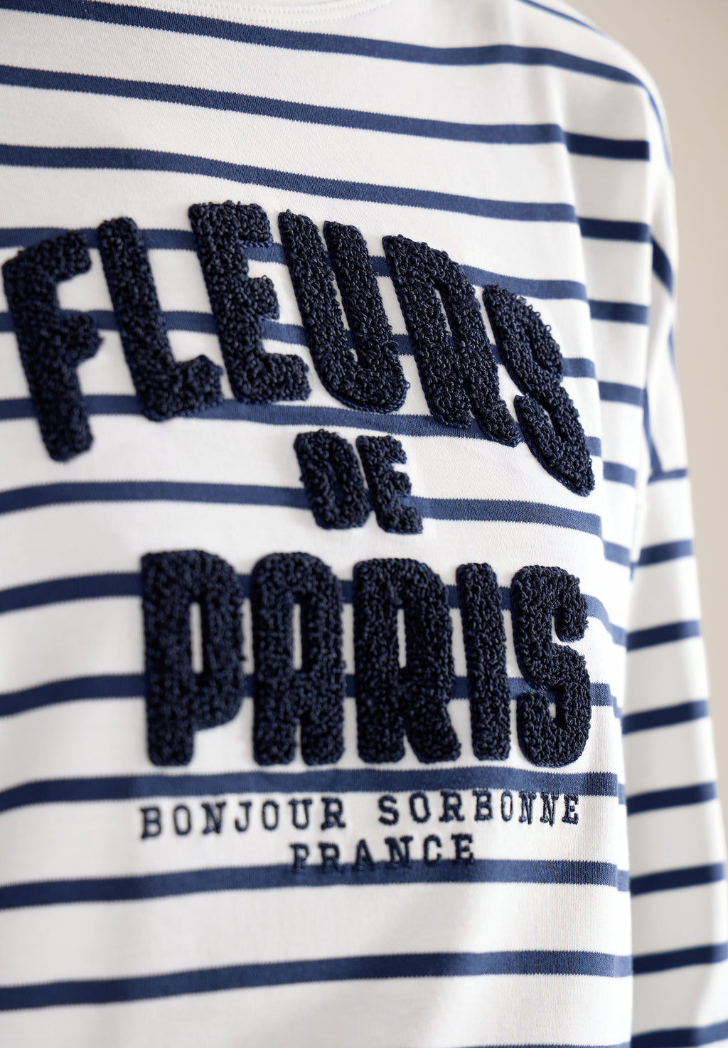 3/4-Arm Shirt mit Wording Artwork