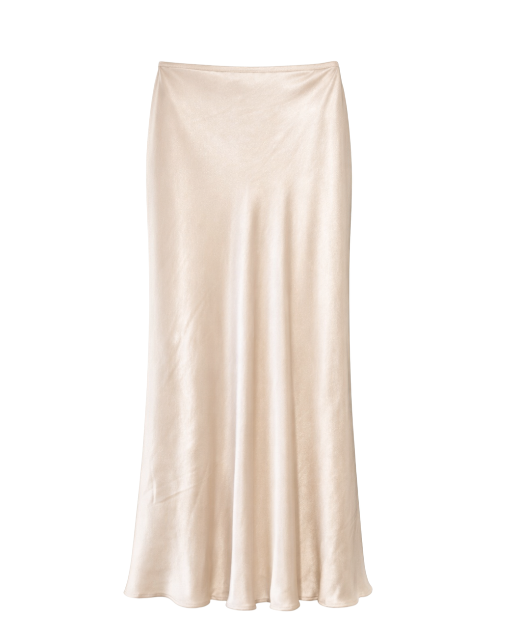 Maxirock Rana aus Satin von Houy Mode