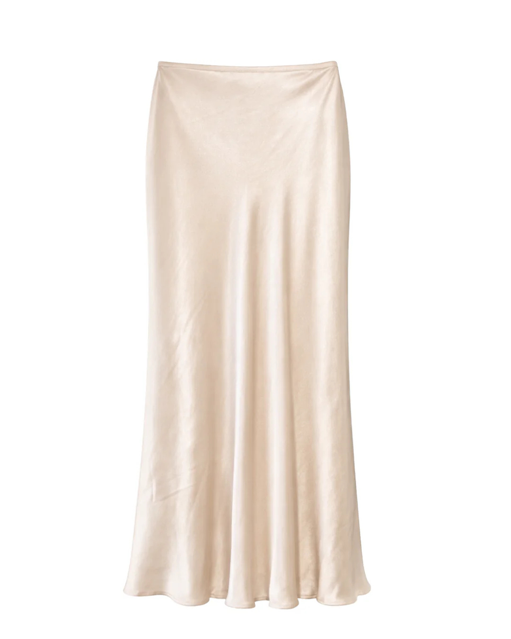 Maxirock Rana aus Satin von Houy Mode