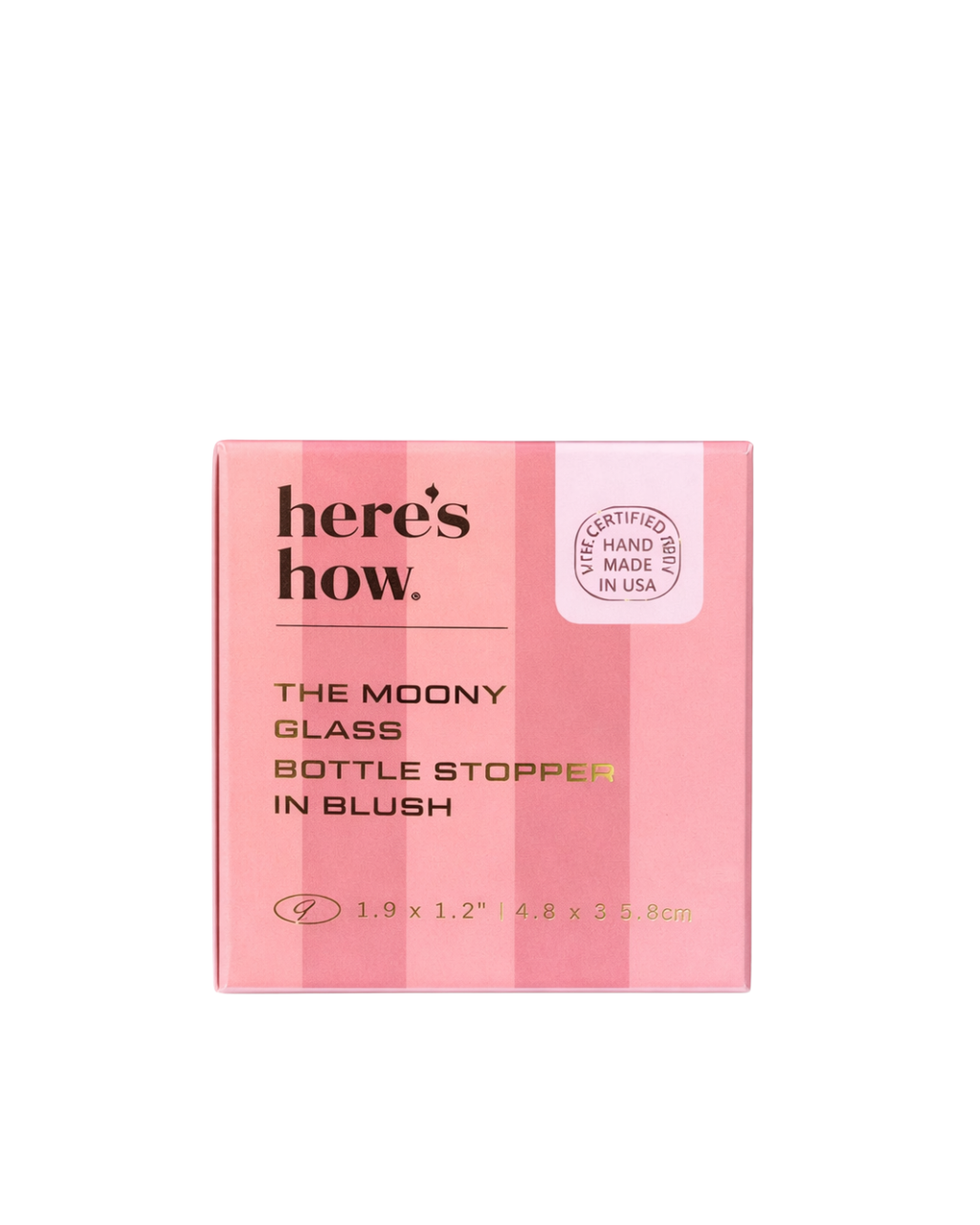 Flaschenverschluss aus Glas