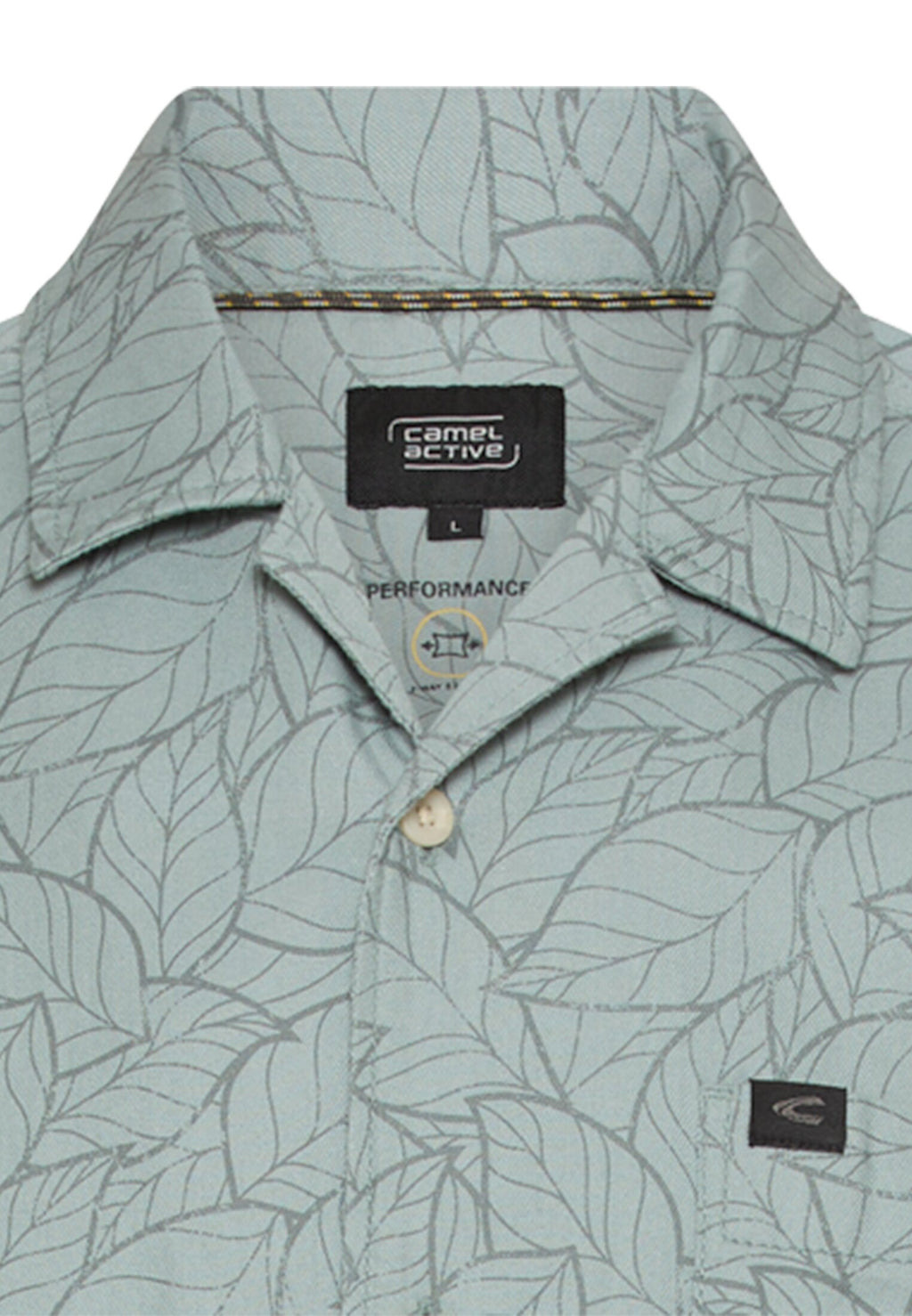 Kurzarmhemd mit Brusttasche