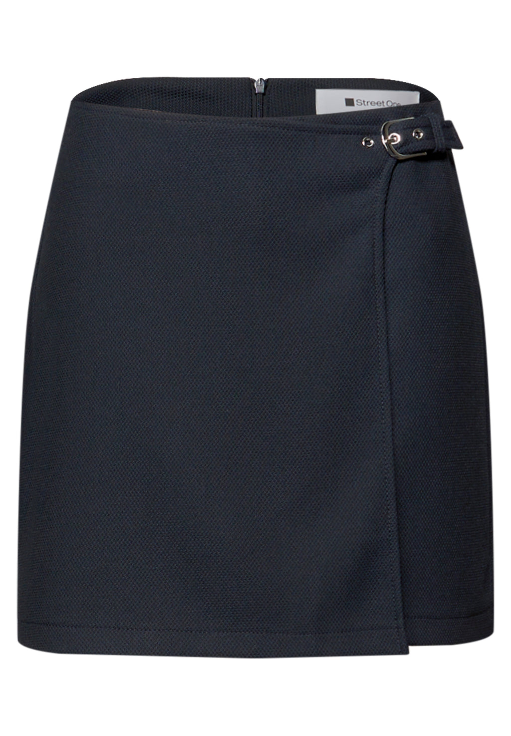 Knielanger Skort mit Schnalle