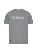 T-Shirt mit Backprint