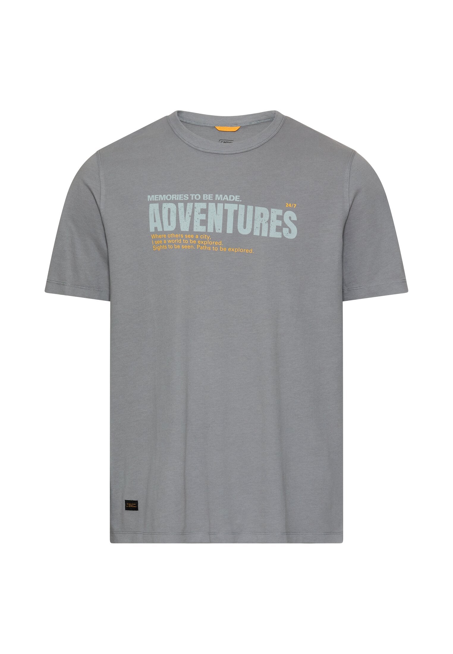 T-Shirt mit Backprint