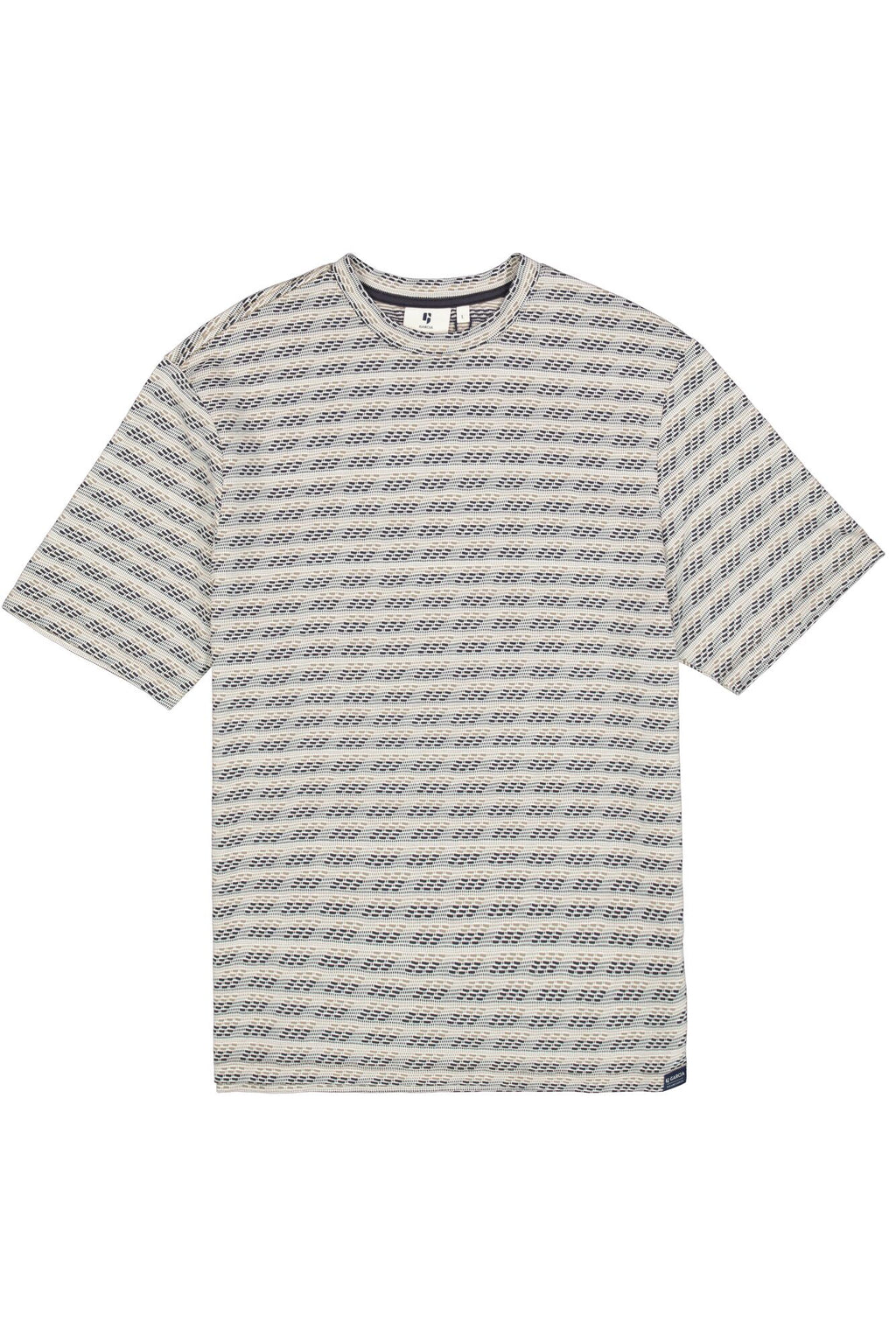 T-Shirt in Strukturqualität von Garcia