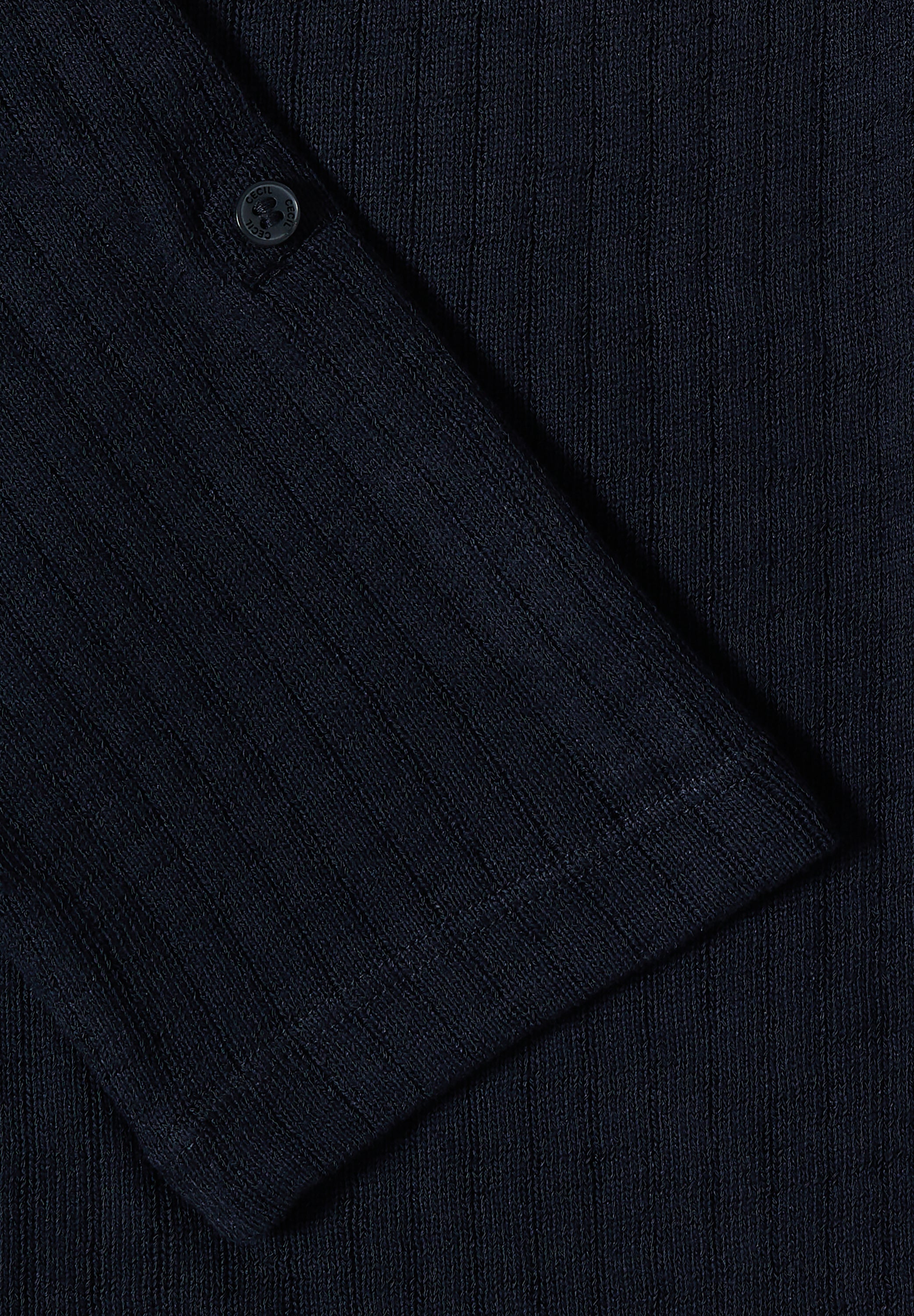 3/4-Arm Jacke in Strick-Optik