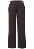 Straight Leg Hose mit Gürteldetails