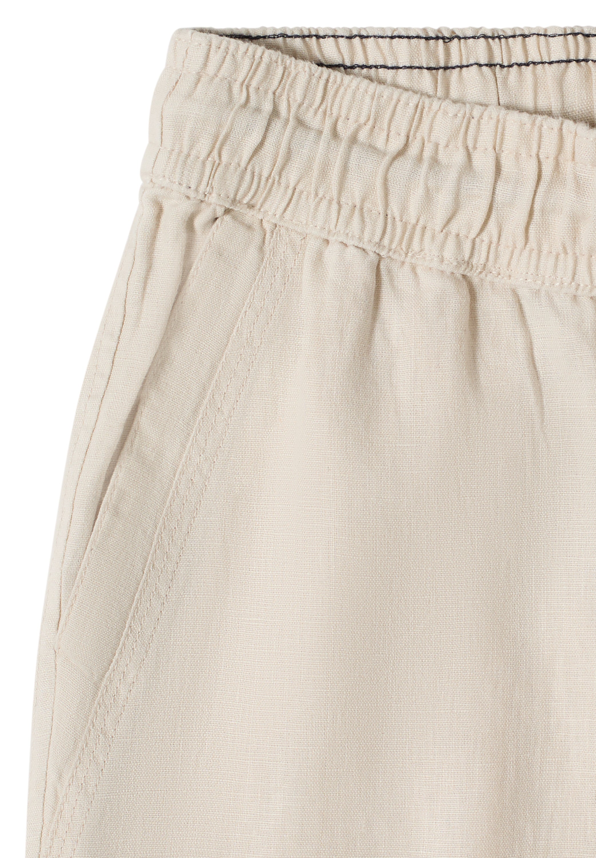 Slim Leg Hose im Causal Fit aus Leinen