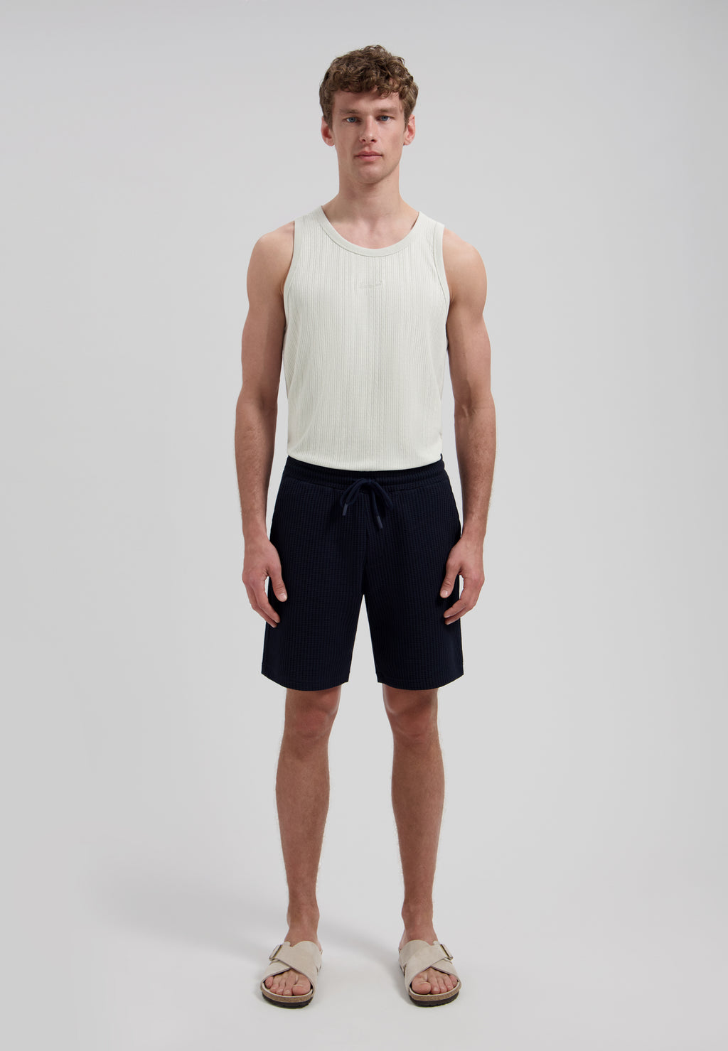 DS_Logan Waffle Sweatshort